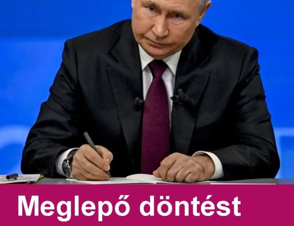 Végre! Meglepő döntést hozott Putyin: erre várt az egész világ