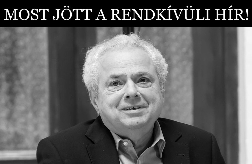 Most érkezett a megrázó bejelentés! Sírva közölte a felesége Rózsa Györgyről