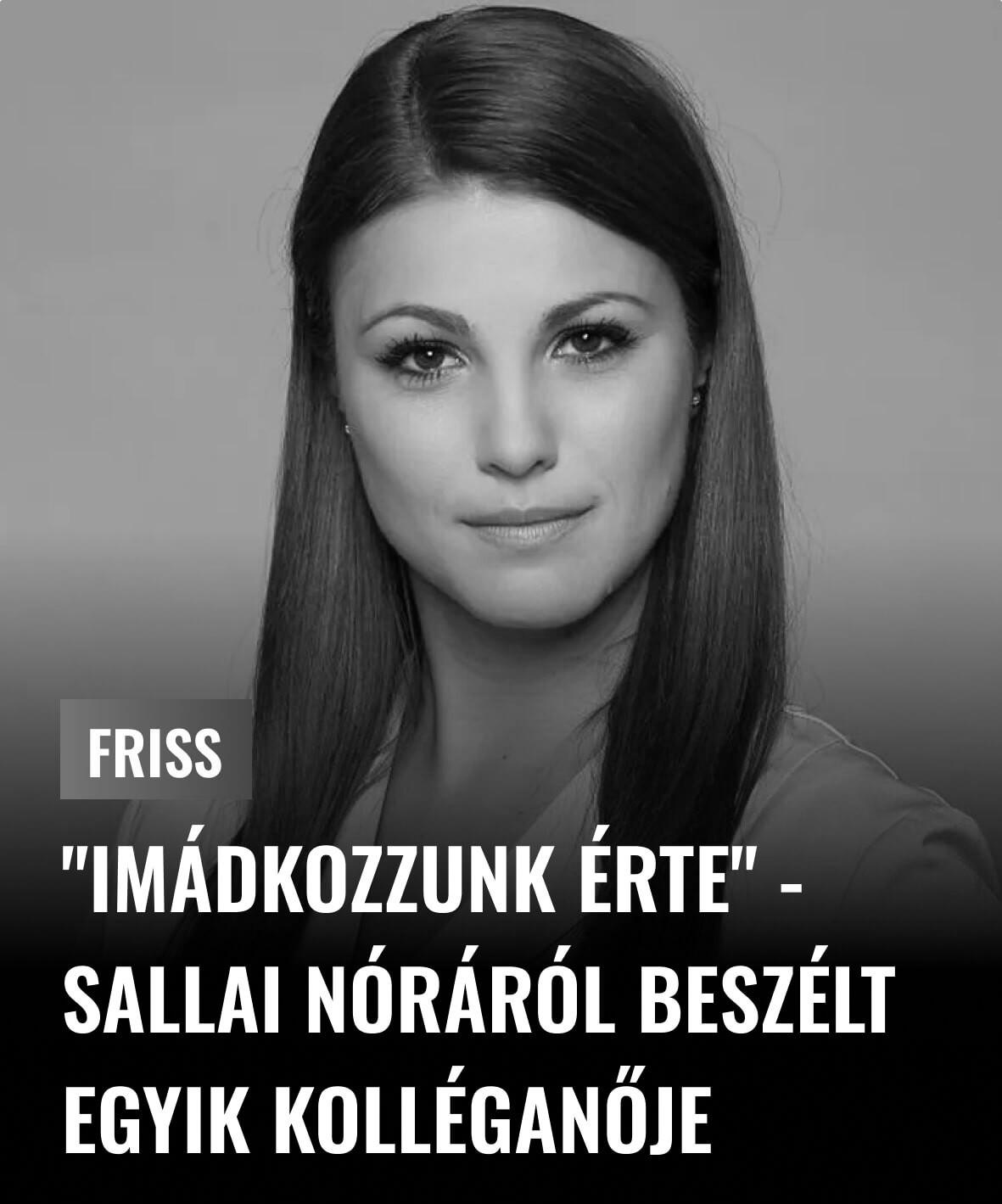 Rosszabbodik az állapota Sallai Nórának
