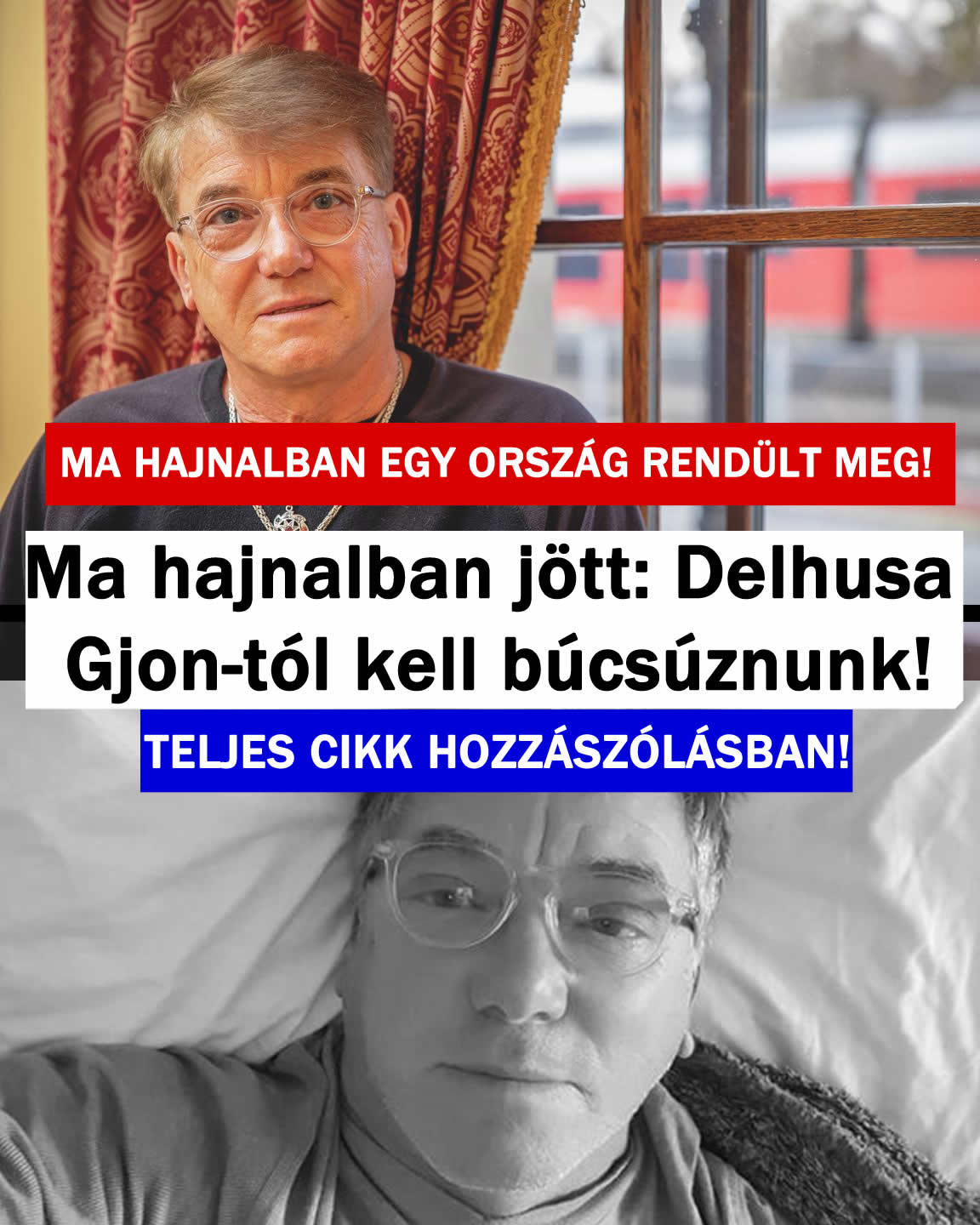 Összetörtek a rajongók, most jött a szomorú hír Delhusa Gjon-ról – Zokogva erősítették meg a hírt: