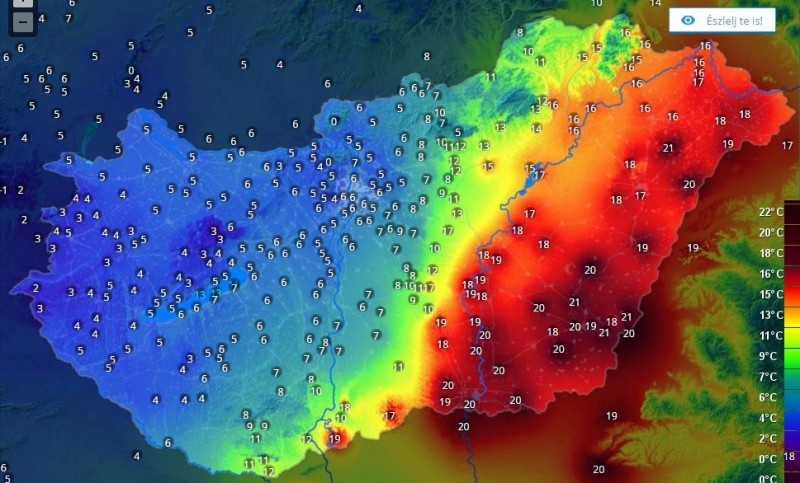 Durva lehűlés tarolja le az országot: Sarkvidéki hideg levegő zúdul Magyarországra!